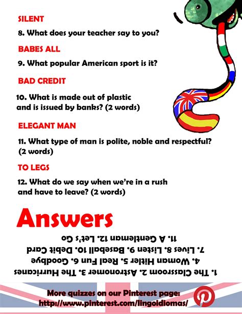 Anagram Quiz Part 2 With Answers Anagram Words Words Quiz