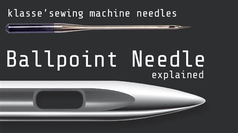 What Is A Ball Point Needle Klasse Sewing Machine Needles Ballpoint