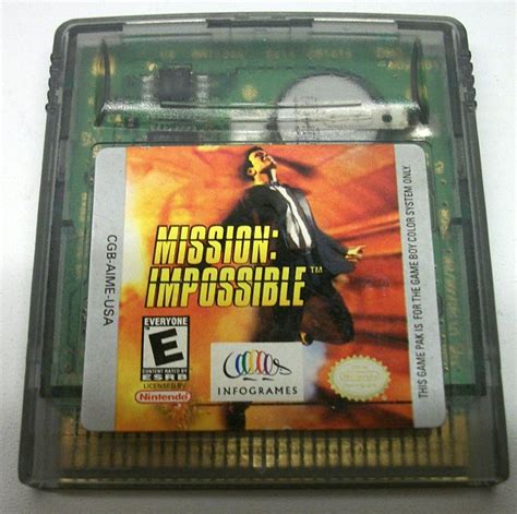 Mission Impossible Gameboy Color Game