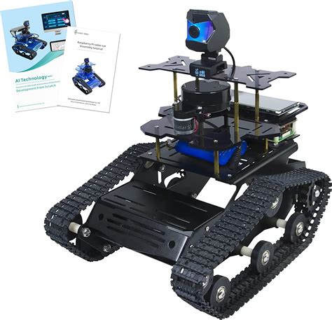 Buy Xiaor Geek Raspberry Pi Ai Robot Kit With Xr Lidar S1 Ros Slam