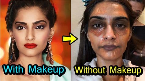 bollywood actress without makeup before and after wav
