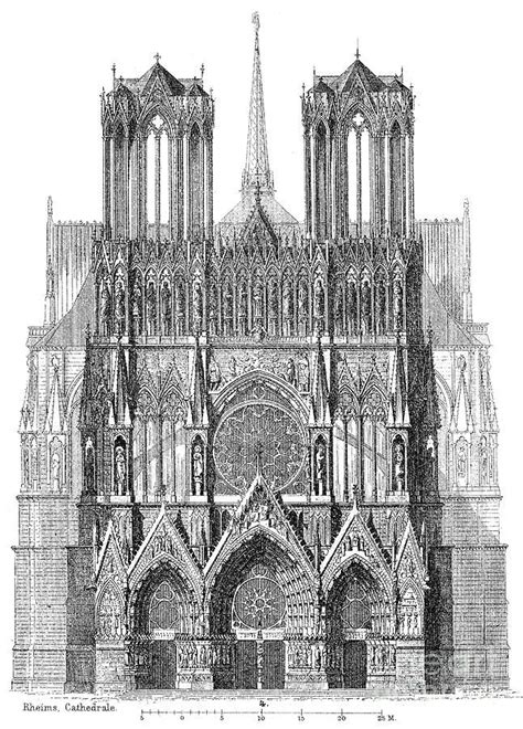 Reims Cathedral Gothic Architecture Home Ideas