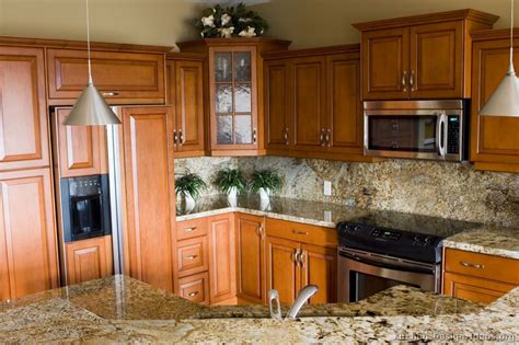 Get average price estimates for custom millwork vs. Pictures of Kitchens - Traditional - Medium Wood Cabinets ...