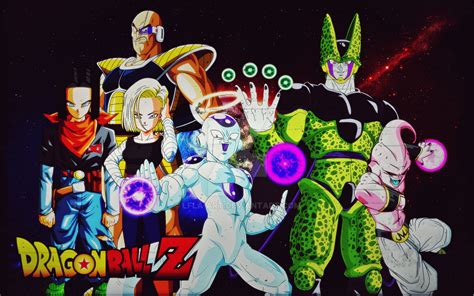 Dragon Ball Z Villains By Lfla Art On Deviantart