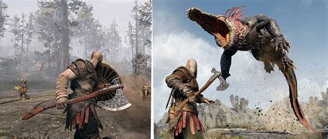 They Make A Comparison Of God Of War 2018 And Ragnarok To See Changes