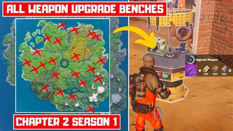 Here's where and how to upgrade weapons in 'fortnite' chapter 2 for the 'forged in slurp' challenge. Upgrade an Item at a Weapon Upgrade Bench! All Weapon ...