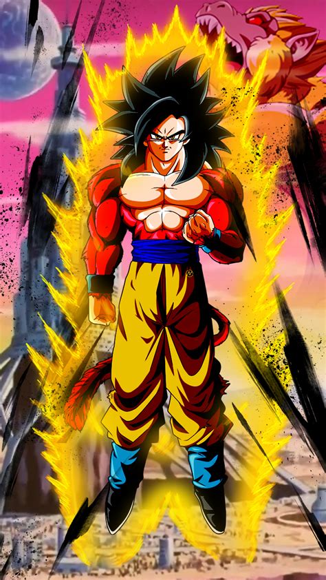 Goku Ssj4 Custom Art Card Requested Feel Free To Use