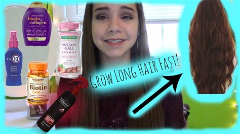 how to grow your hair longer and stronger fast tips and tricks youtube