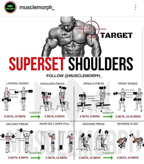 Shoulder Supersets Workout For Round Strong Delts Artofit