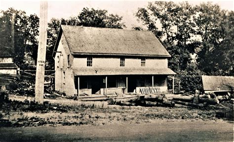 Easton Hse Plattsville Sawmill 1910 Historical Society Of Easton