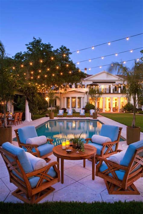 25 Very Inspiring String Light Ideas For Magical Outdoor Spaces