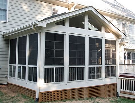 Screened Porches Raleigh Screen In Patio Decks Porches Raleigh Deck Screened Porch Build