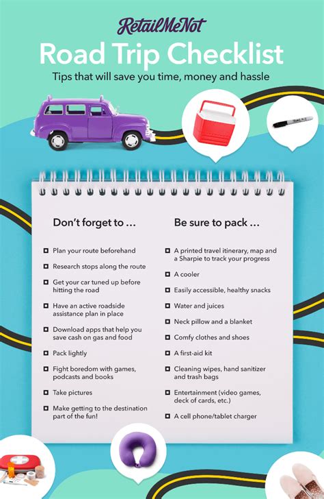 Infographic With Tips On How To Plan A Road Trip With Kids Road Trip