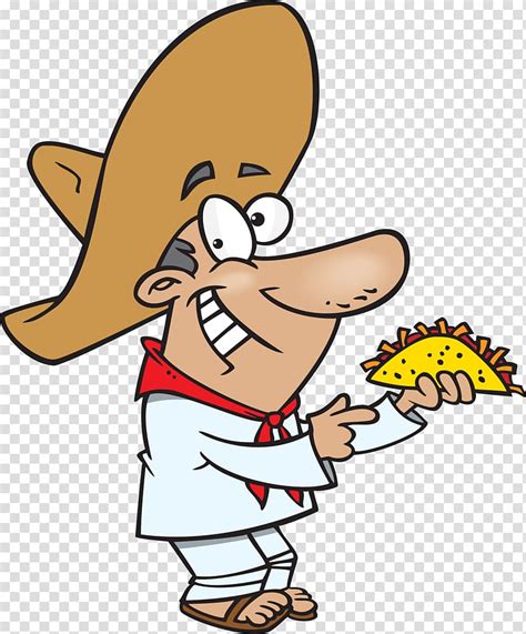 Mexican Cuisine Taco Cartoon Others Transparent Background Png