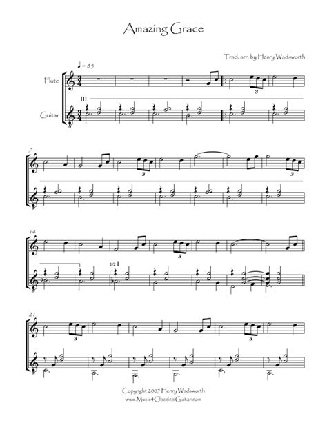 Amazing Grace Traditional Flute Sheet Music Ubicaciondepersonas