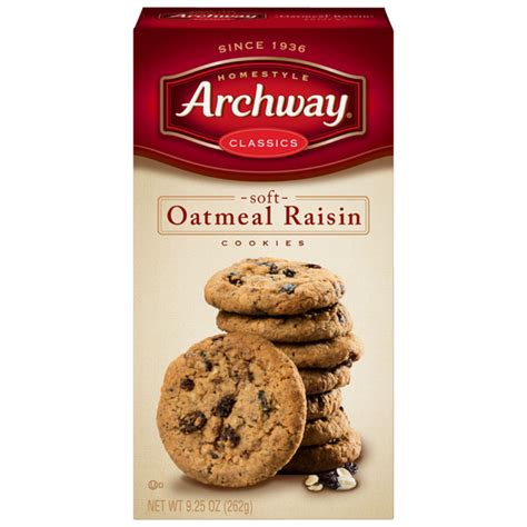 Shop target for cookies you will love at great low prices. Save on Archway Homestyle Oatmeal Cookies Raisin Classic Soft Order Online Delivery | GIANT