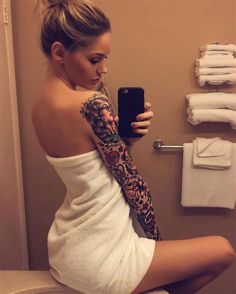 The Annual Hotel Mirror Selfie By Teapartyx Girl Tattoed Girls