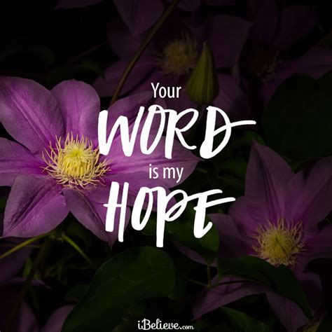 Gods Word Is My Hope Inspirations