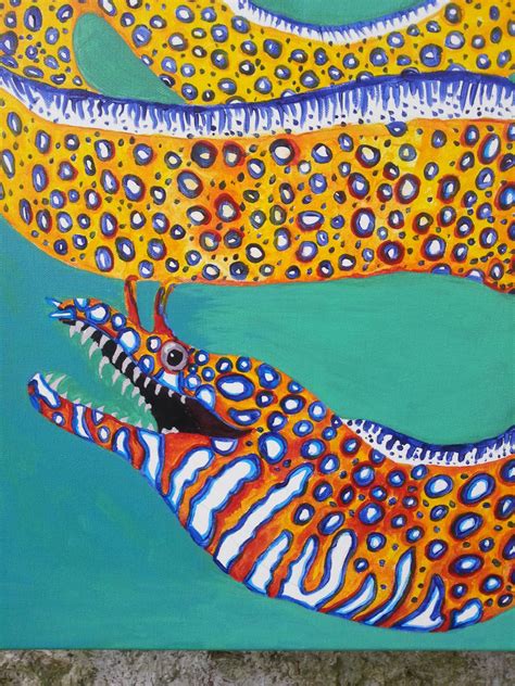 Dragon Moray Eel Enchelycore Pardalis By Candy Neuron On Deviantart