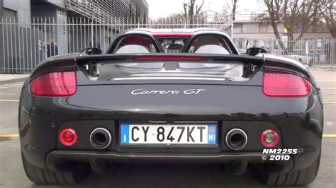 Porsche Carrera Gt V10 Engine Start Up And Rev Youtube