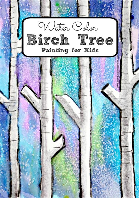 There are hundreds of easy watercolor painting ideas for beginners that you can try out without any hassle. The Educators' Spin On It: Easy Birch Tree Painting with Kids