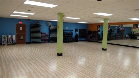 Group exercise studios for classes including group cycling, yoga, pilates, and group power; West Springfield MA Wellness Center | Fitness | Healthtrax