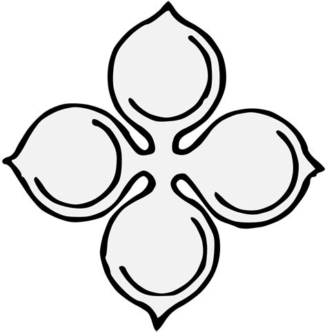 Quatrefoil Traceable Heraldic Art