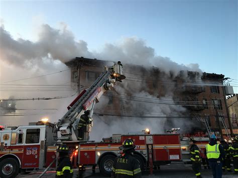 Another Massive Fire Rips Through The Bronx This Time In Parkchester