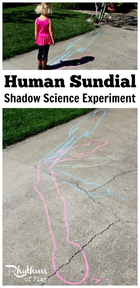 This Human Sundial Shadow Science Experiment Is A Hands On Way For Kids