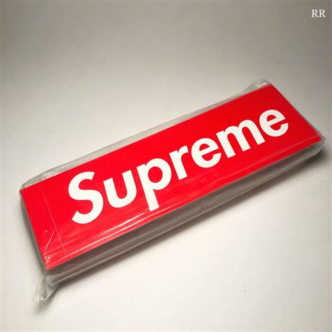Supreme Supreme Sticker Brick Pack Of 100 Red Box Logo
