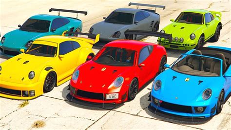 Pfister Comet Every Pfister Comet Variant In Gta Online Ranked