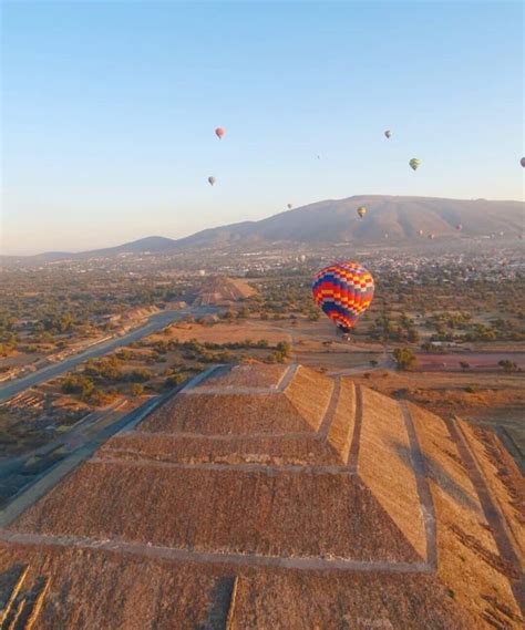 Hot Air Balloon Over Teotihuacán What To Expect Where Goes Rose