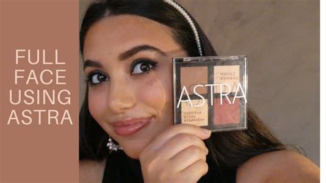 full face using astra makeup youtube