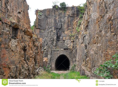 Historic Sight Nzasm Tunnelsouth Africa Stock Photos