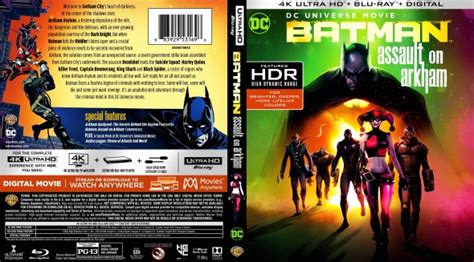 Covercity Dvd Covers And Labels Batman Assault On Arkham 4k