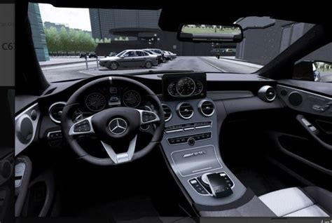 Скачать мод Mercedes Benz C63 S AMG Coupe 2016 для City Car Driving