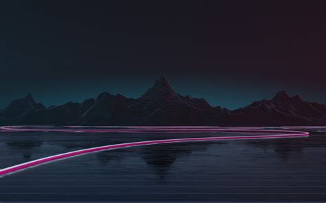 1440x900 Synthwave Road 4k 1440x900 Resolution Hd 4k Wallpapers Images