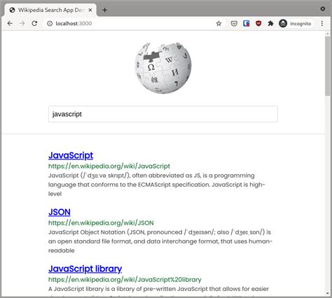 Github Freshman Techwikipedia Learn How To Build A Wikipedia Search
