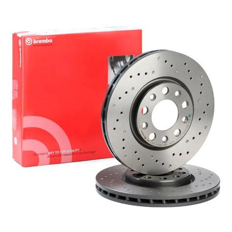 09a7211x Brembo Xtra Line Disco Freno Perforato Autoventilato