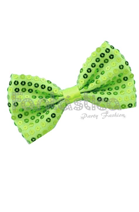 Green Sequin Bow Tie Iii