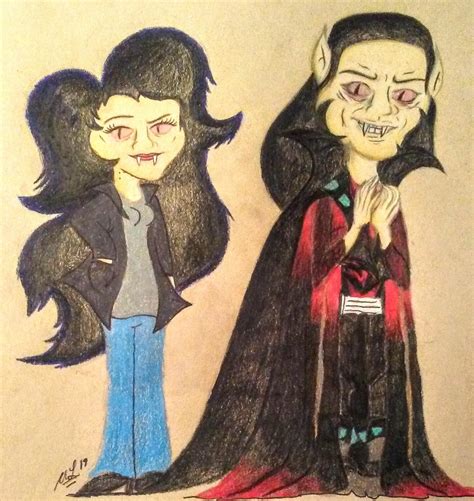 Comm Vlad And Meela Lincoln The Vampire Slayer By Cartoonist99 On