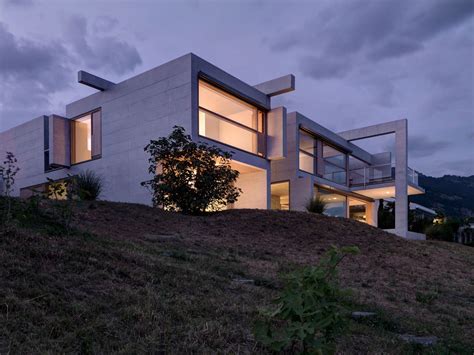 Swiss Cubic House Tour A Contemporary Concrete Landmark
