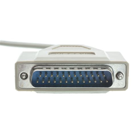 3ft Null Modem Cable Ul Db9 Female Db25 Male