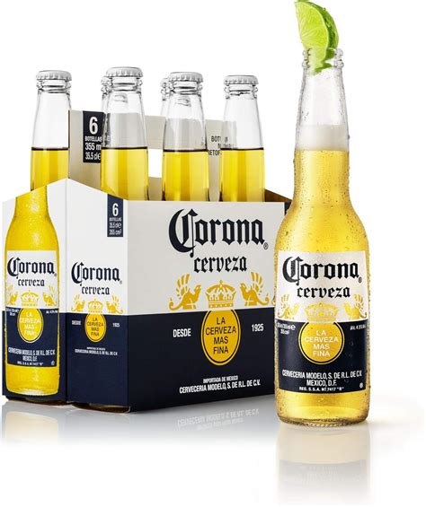 Jp Beer Corona Extra Bottle Mexico 118 Fl Oz 355 Ml X 6