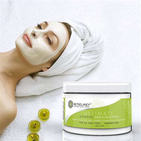 Retseliney Best Acne Face Mask And Oil Control Organic Acne Treatment