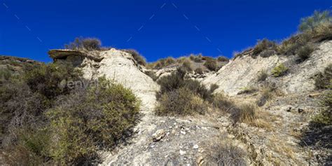 Tabernas Desert Nature Reserve Almería Spain Stock Photo by AlbertoCarrera