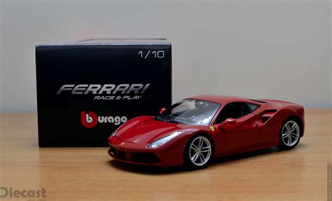 Bburago 118 Ferrari 488 Gtb Unboxed Xdiecast