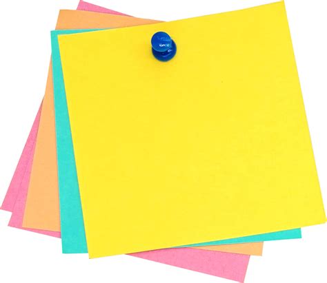 Blank Post It Note Png Transparent Images And Photos Finder