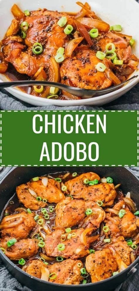 best traditional filipino chicken adobo this easy dinner recipe is made on the stovetop and