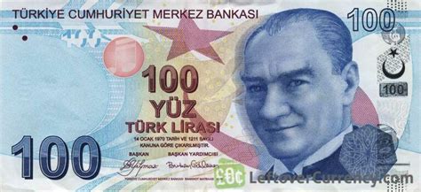 Current Turkish Lira Banknotes Exchange Yours Now